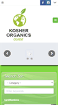 Mobile Screenshot of kosherorganicsguide.com